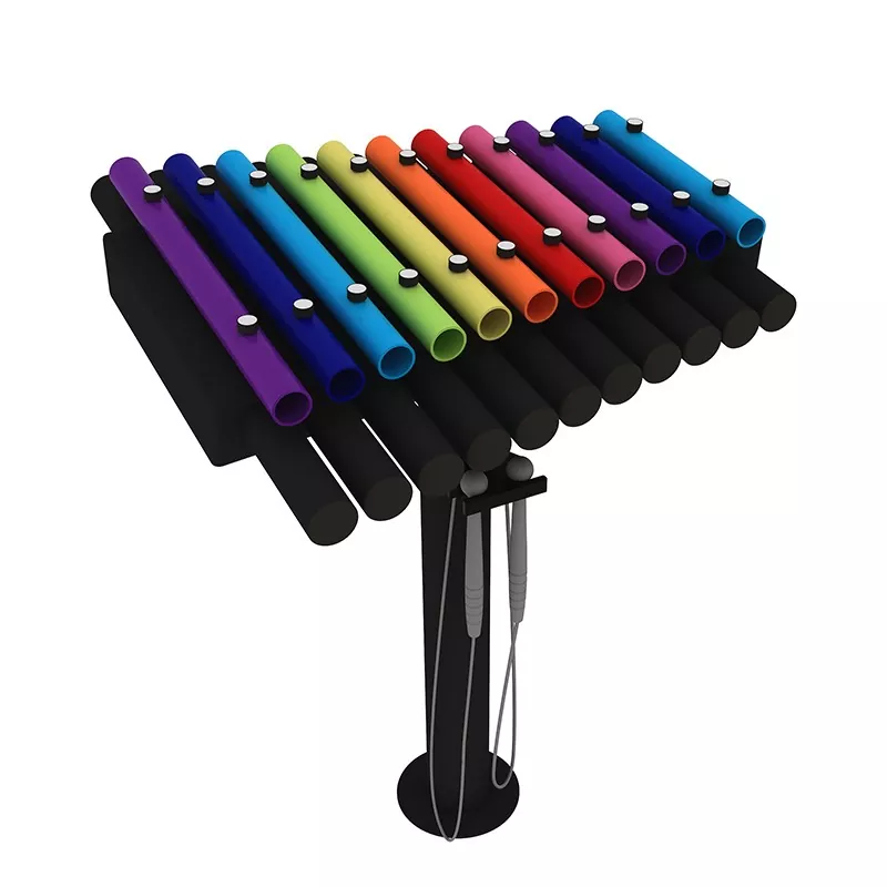 Instrumentos musicales al aire libre para niños