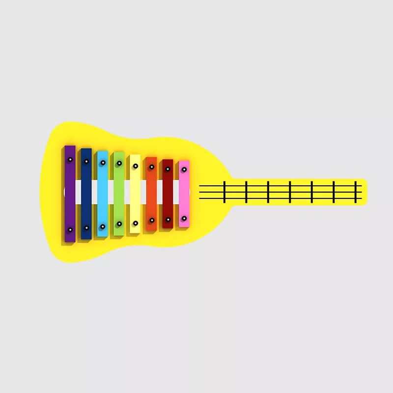 Parque de atracciones al aire libre para niños Instrumentos musicales