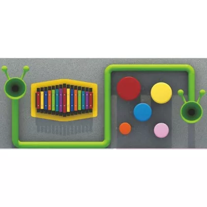 El instrumento musical de montaje en pared